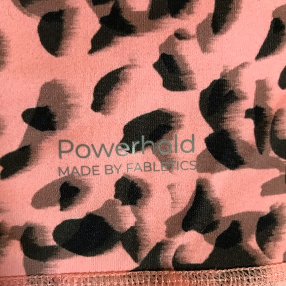 Fabletics Powerhold Cheetah Athletic Leggings - Picture 6 of 6